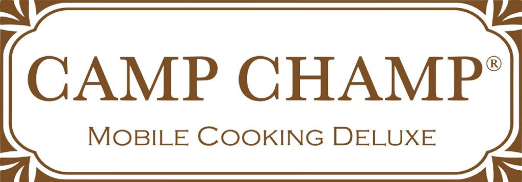 Logo Camp Champ - mobile cooking deluxe