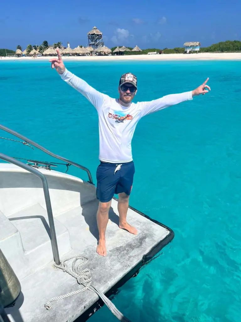 Auf der Yacht in Curacao