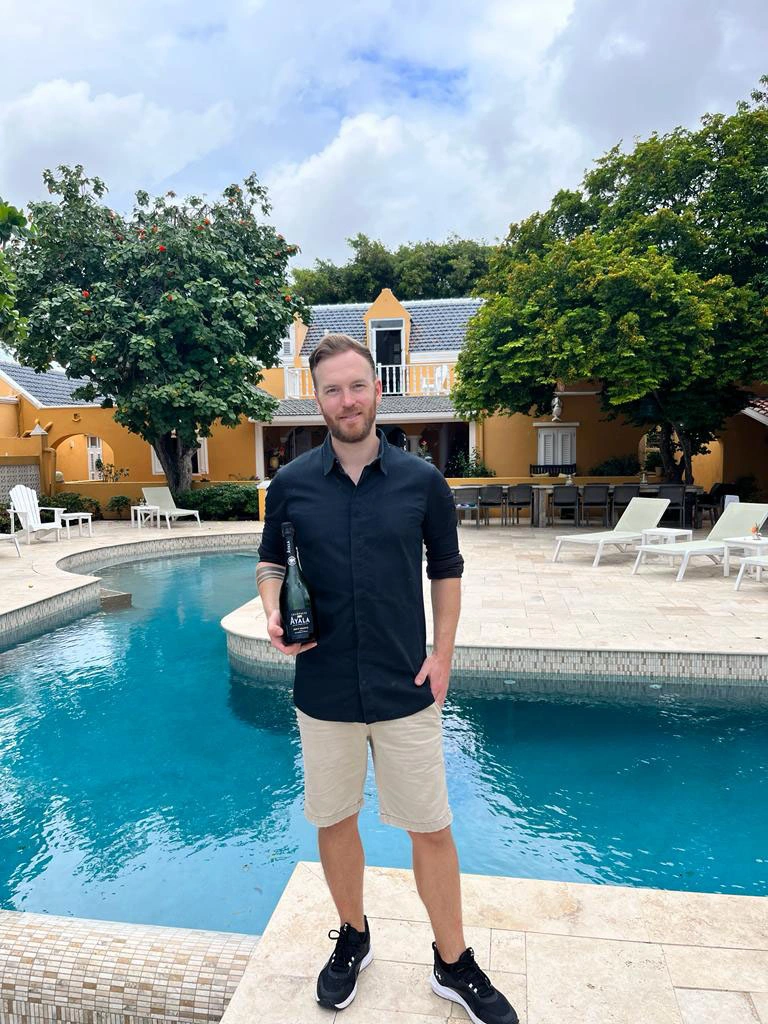 In der Unterkunft in Curacao