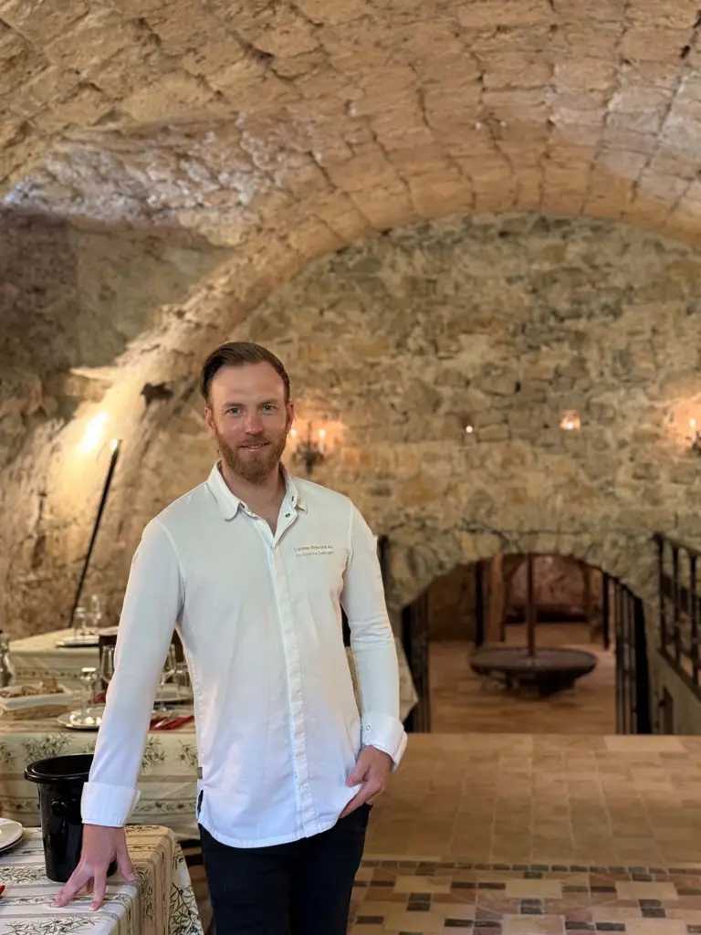 Weinkeller in Frankreich